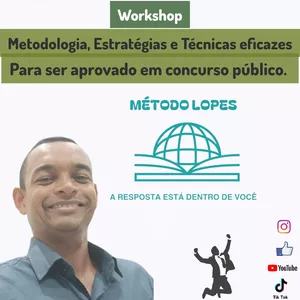 Curso Estratégias e técnicas eficazes para ser aprovado em concurso público 