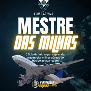 Imagem de capa para o Curso online Mestre das Milhas