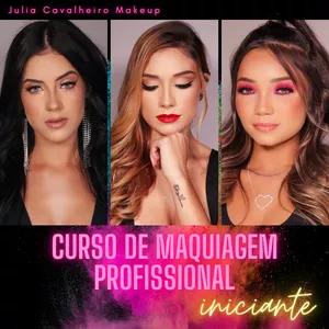 Imagem do curso CURSO DE MAQUIAGEM PROFISSIONAL - INICIANTES 