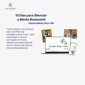 Imagem do curso 10 Dias para Silenciar a Mente Ruminante
