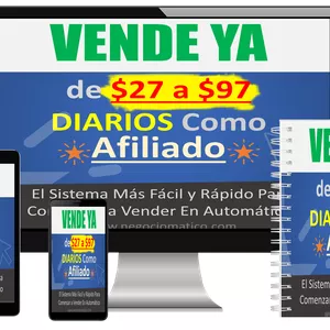 Imagen de portada para Curso online Vende Ya, de 27 a 97 Dolares