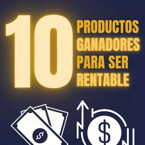 Imagen de portada para Ebook Guía: 10 Productos Ganadores Para Ser Rentable