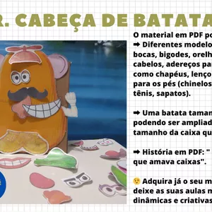 Imagem de capa para o Ebook Sr. Cabeça de Batata 