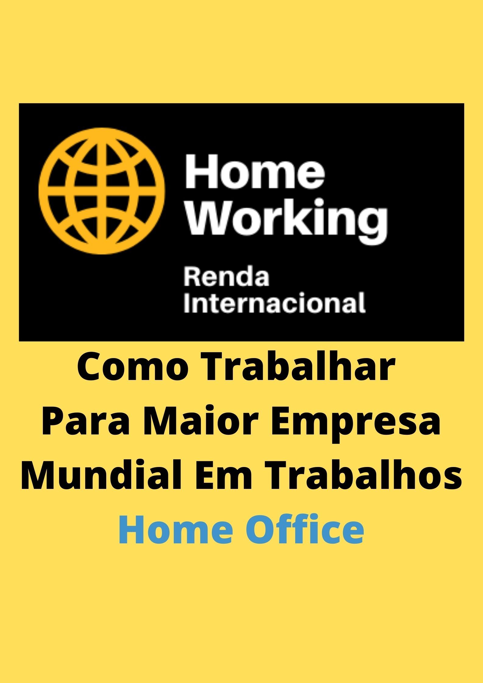 Imagem do curso Home Working - Renda Internacional