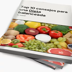 Imagen de portada para Ebook Top 10 Consejos para una dieta balanceada