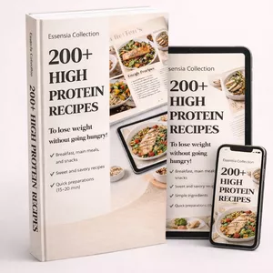 Cover image for Ebook 200+ High Protein Recipes 