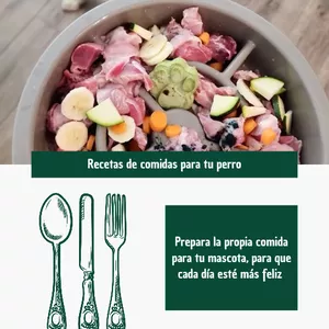 Imagen de portada para Ebook Cocina para tu mascota: Guía de recetas sencillas y nutritivas