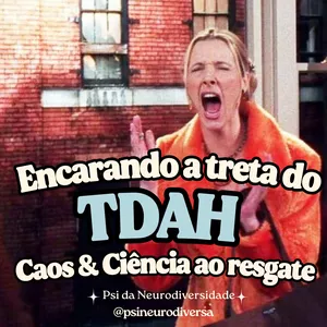 Imagem de capa para o Curso online Encarando a treta do TDAH: caos &amp; ciência ao resgate