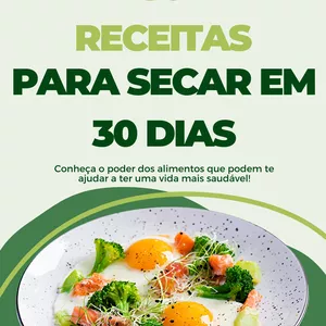 Imagem de capa para o Ebook 30 receitas para secar em 30 dias 