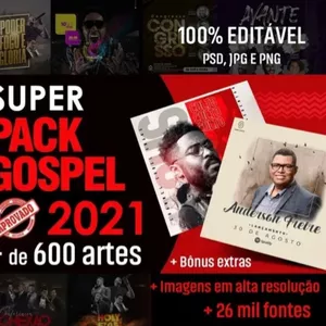 Imagem de capa para o Curso online Kit Artes Gospel