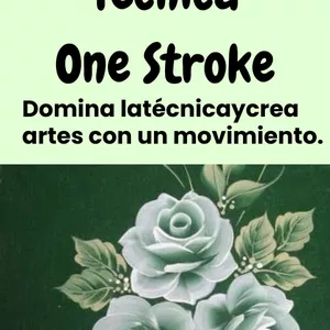Imagen de portada para Ebook Arte que Vende – Técnica One Stroke