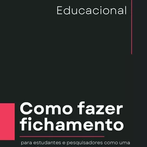 Imagem de capa para o Ebook Como fazer fichamento 