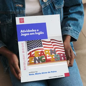 Imagem de capa para o Ebook ATIVIDADES E JOGOS EM INGLÊS