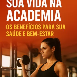 Imagem de capa para o Ebook Os benefícios para sua saúde e bem estar, através da academia 