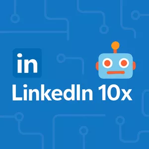 Imagem de capa para o Curso online Linkedin 10x