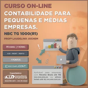 Imagem do curso CONTABILIDADE PARA PEQUENAS E MÉDIAS EMPRESAS