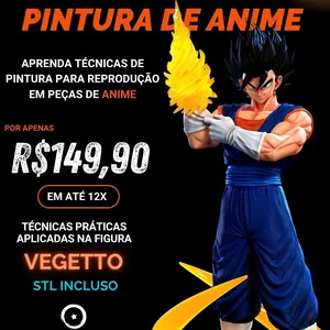 Imagem do curso Workshop de Anime - Vegetto