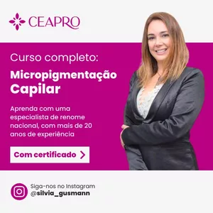 Imagem de capa para o Curso online Curso de Micropigmentação Capilar