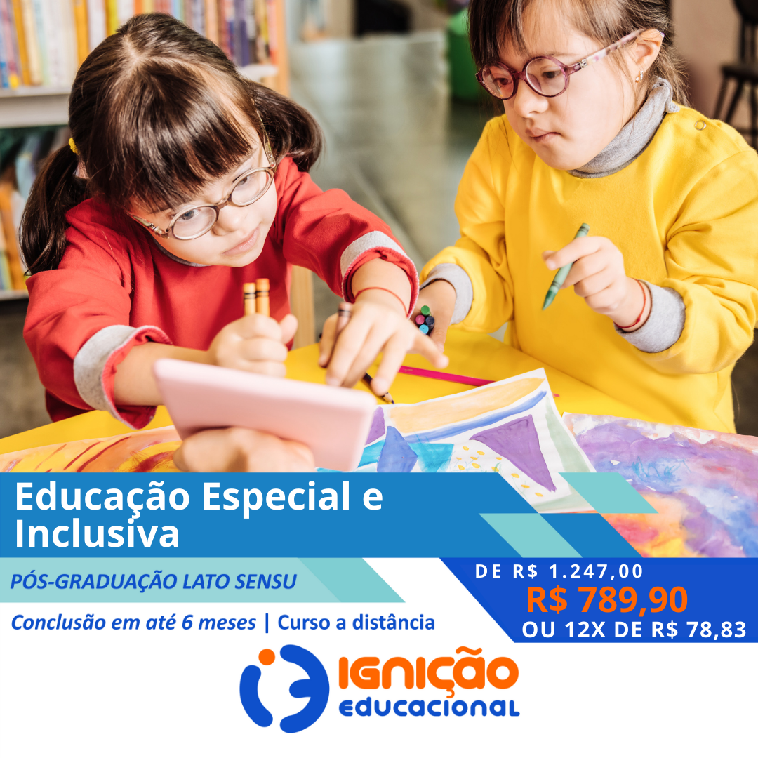 Imagem do curso Pós-Graduação em Educação Especial Inclusiva