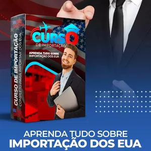 Imagem de capa para o Curso online PLR COMPLETO CURSO DE IMPORTAÇÃO DOS EUA + PÁGINA DE VENDAS + 4 BÔNUS