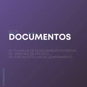 Imagem de capa para o Ebook Kit Docs | Give Me Design