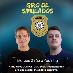 Imagem de capa para o Curso online Giro de Simulados PC RS (Polícia Civil Rio Grande do Sul)