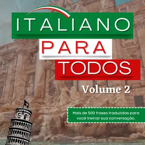 Imagem de capa para o Ebook Italiano Para Todos - Volume 02