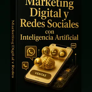 Imagen de portada para Ebook MARKETING DIGITAL Y REDES SOCIALES CON IA
