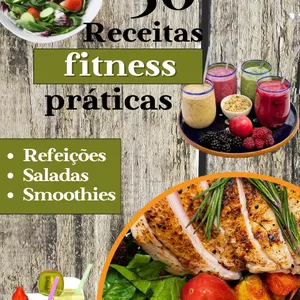 Imagem de capa para o Ebook 30 Receitas Fitness e Práticas