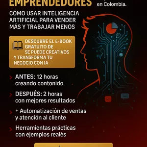 Imagen de portada para Ebook Vende Más con IA: El Método Inteligente para Emprendedores