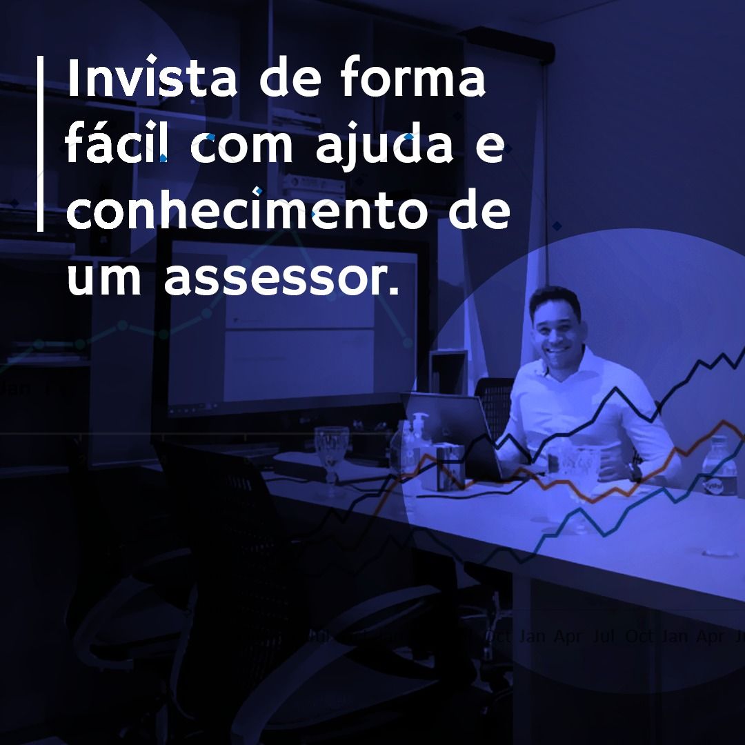 Imagem do curso COMEÇANDO SEUS INVESTIMENTOS - Invista de forma fácil com ajuda e conhecimento de um assessor 