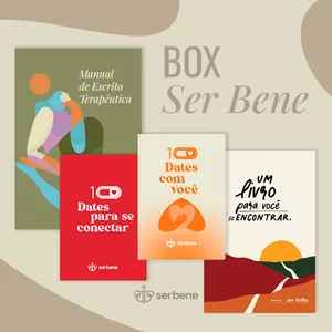 Imagem de capa para o Curso online Box Ser Bene: 10 dates com você + 10 dates para se conectar + Um livro para se encontrar + Manual de escrita terapêutica