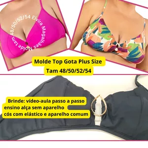 Imagem de capa para o Curso online Molde Top Gota - Plus Size