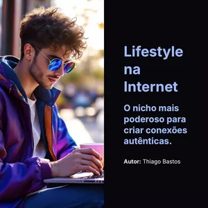 Imagem de capa para o Ebook Lifestyle na Internet