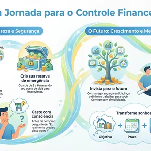 Imagem de capa para o Ebook Domine suas finanças: Guia essencial para iniciantes