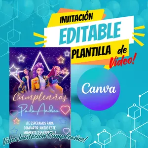 Imagen de portada para Ebook Crea la Invitación Perfecta para el Cumpleaños de tu hijo (K-Pop)