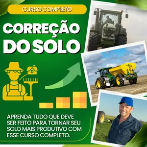 Imagem de capa para o Curso online Curso Correção do Solo