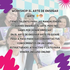 Imagen de portada para Curso online El Arte de enseñar Arte