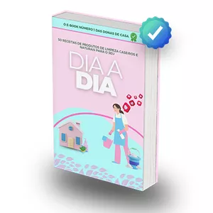 Imagem de capa para o Ebook Ebook 50 Receitas de Produtos Caseiros: Limpeza para o Dia a Dia