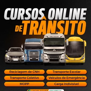 Imagem do curso Curso on-line de trânsito 