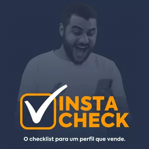 Imagem de capa para o Ebook InstaCheck - O checklist para um perfil que vende
