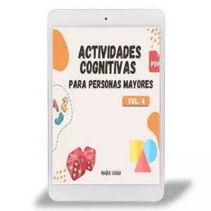 Imagen de portada para Ebook ACTIVIDADES COGNITIVAS PARA PERSONAS MAYORES VOL.4