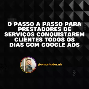 Imagem de capa para o Curso online O Passo a Passo para Prestadores de Serviços Conquistarem Clientes Todos os Dias com Google Ads