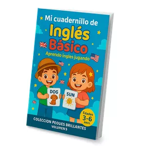 Imagen de portada para Ebook Cuadernio de Ingles Basico para Niños de 3 a 6 Años