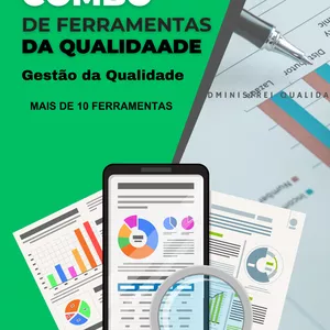 Planilha COMBO DE PLANILHAS FERRAMENTAS DA QUALIDADE