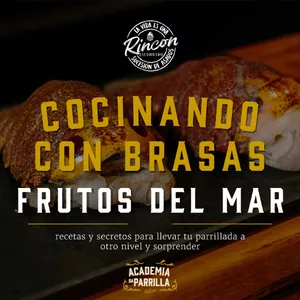 Imagen de portada para Ebook Cocinando con Brasas - Frutos del Mar