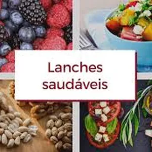 Imagem de capa para o Ebook Lanches saudáveis