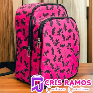 Imagem de capa para o Ebook Molde Mochila Infantil PM 14/12/2023