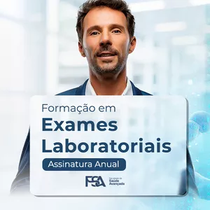 Imagem de capa para o Curso online Formação em Exames Laboratoriais - Certificação de Extensão Universitária - Acesso Anual