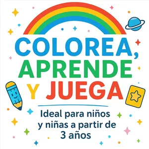 Imagen de portada para Ebook Libro Infantil para Colorear: Coloreando y Aprendiendo con Actividades Divertidas